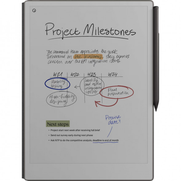 Графический планшет reMarkable Paper Pro + Стилус MarkerPlus + Чехол Book Folio Pro (Basalt) в Махачкале