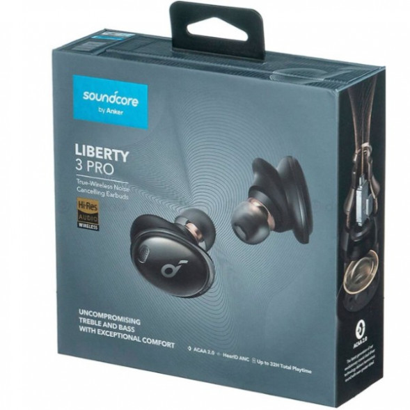 Беспроводные наушники Anker Soundcore Liberty 3 Pro, черный в Махачкале