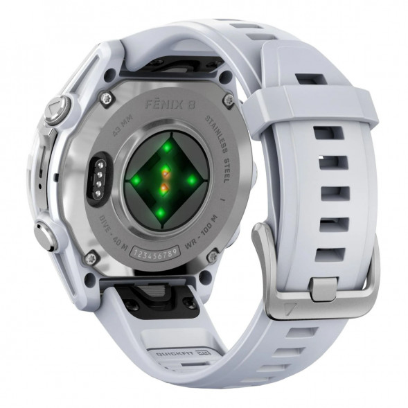 Умные часы Garmin Fenix 8, 43 mm, Whitestone 010-02903-00 в Махачкале