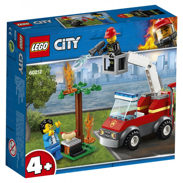 Конструктор LEGO City Fire 60212 Пожар на пикнике в Махачкале