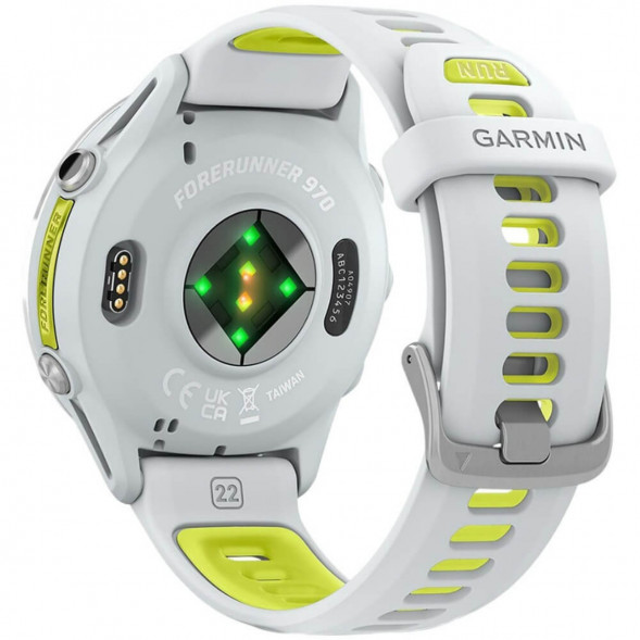 Умные часы Garmin Forerunner 970 Titanium Whitestone/Translucent Amp Yellow Band 010-02969-11 в Махачкале