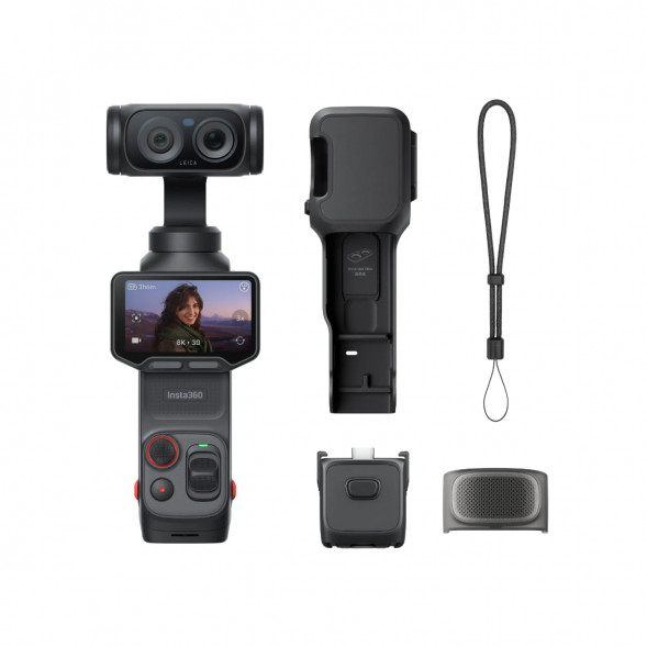 Экшн-камера Insta360 Luna Ultra Standard Combo, Cosmic Black в Махачкале