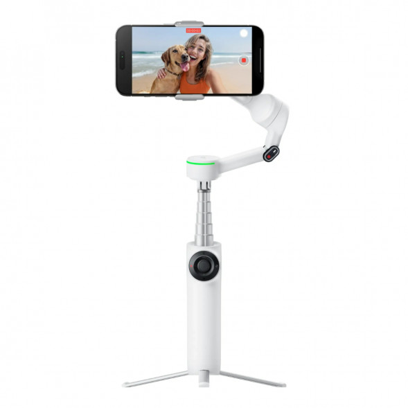 Стабилизатор Insta360 Flow 2 AI Tracker Bundle, Summit White в Махачкале