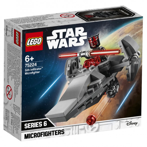 Конструктор LEGO Star Wars 75224 Микрофайтеры Корабль-лазутчик ситхов в Махачкале