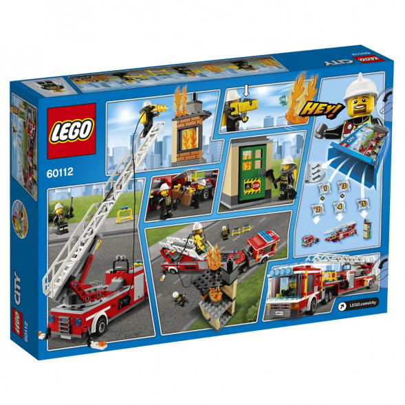 Конструктор LEGO City Fire 60112 Пожарная машина в Махачкале
