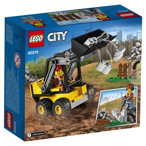 Конструктор LEGO City Great Vehicles 60219 Строительный погрузчик в Махачкале