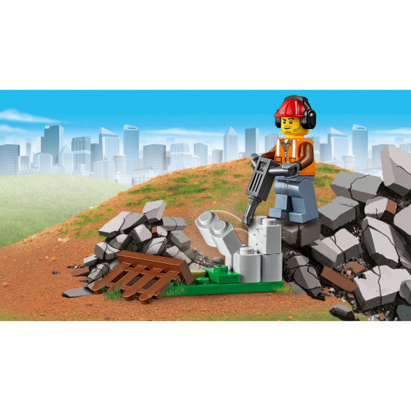 Конструктор LEGO City Great Vehicles 60219 Строительный погрузчик в Махачкале