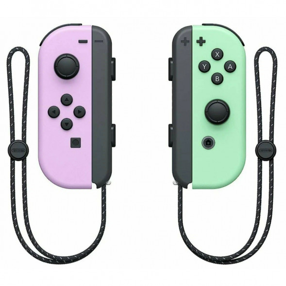Геймпад Nintendo Switch Joy-Con controllers Duo, пастельный пурпурный / пастельный зеленый в Махачкале