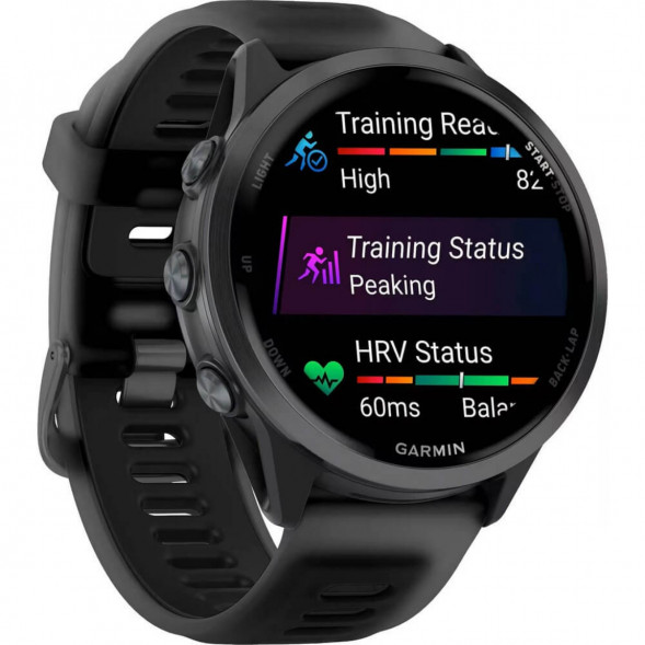 Умные часы Garmin Forerunner 570 47 мм Slate Grey Aluminium/Translucent Black 010-02971-00 в Махачкале