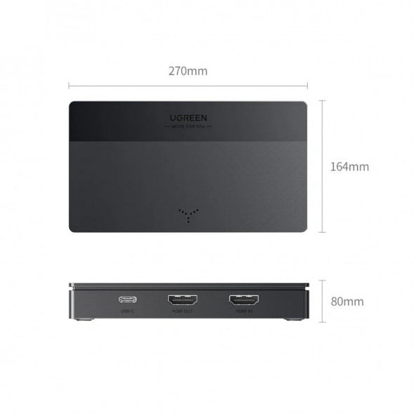 Карта видеозахвата UGREEN CM630 HDMI 4K60Hz в Махачкале