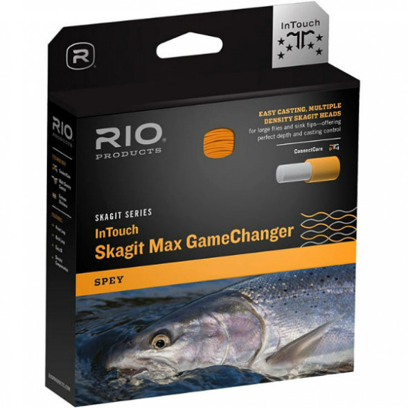 Леска RIO InTouch Skagit Max GameChanger #7/8 525gr, Dk Aqua/Lt Aqua/Orange в Махачкале