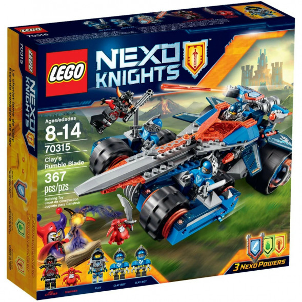 Конструктор LEGO Nexo Knights 70315 Устрашающий разрушитель Клэя в Махачкале