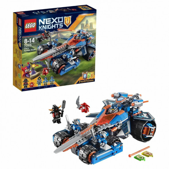 Конструктор LEGO Nexo Knights 70315 Устрашающий разрушитель Клэя в Махачкале
