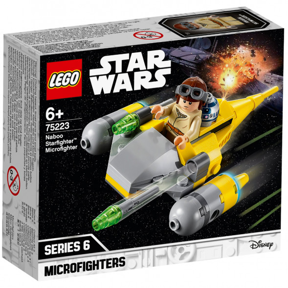 Конструктор LEGO Star Wars 75223 Микрофайтеры: Истребитель с планеты Набу в Махачкале