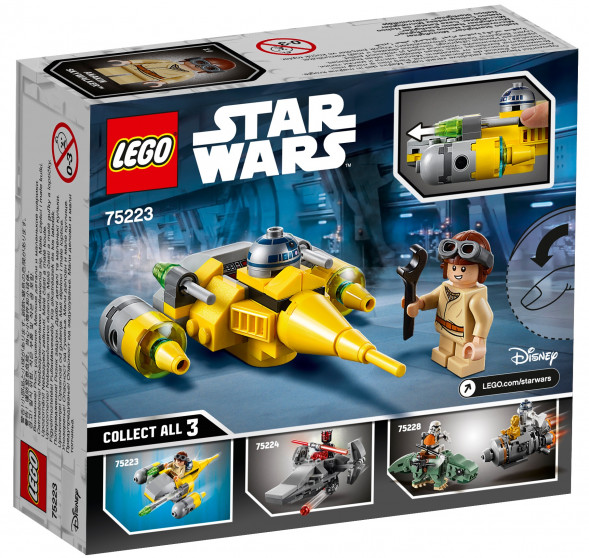 Конструктор LEGO Star Wars 75223 Микрофайтеры: Истребитель с планеты Набу в Махачкале