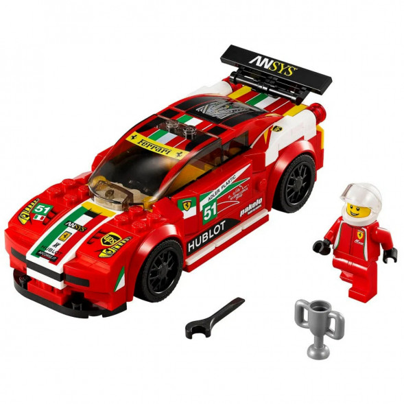 Конструктор LEGO Speed Champions 75908 Феррари 458 Италия GT2 в Махачкале