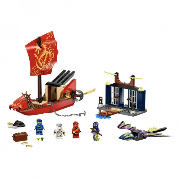Конструктор LEGO Ninjago 71749 Дар Судьбы Решающая битва в Махачкале