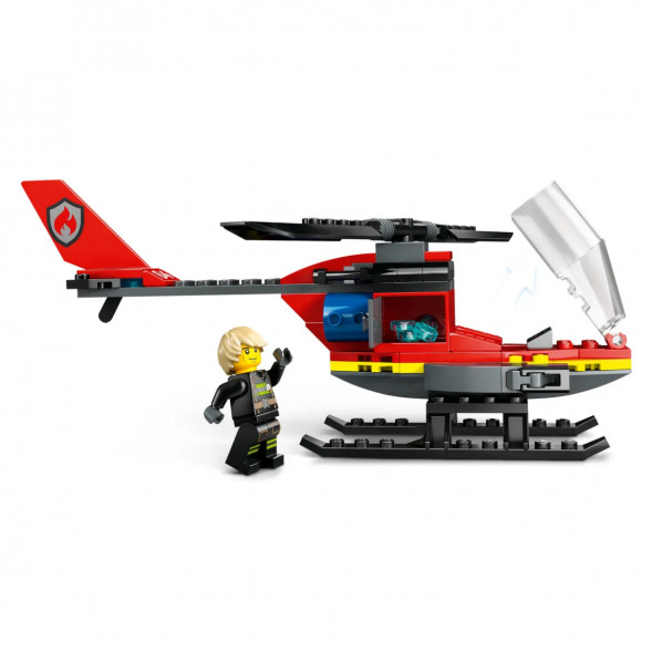 Конструктор LEGO City 60411 Пожарно-спасательный вертолет в Махачкале