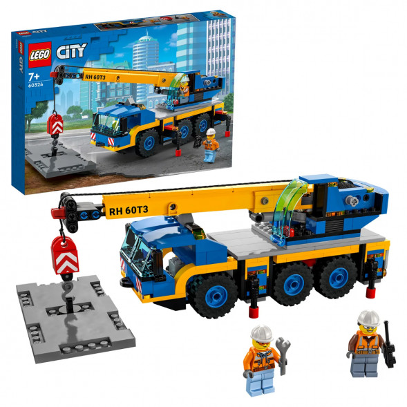 Конструктор LEGO City Great Vehicles 60324 Мобильный кран в Махачкале