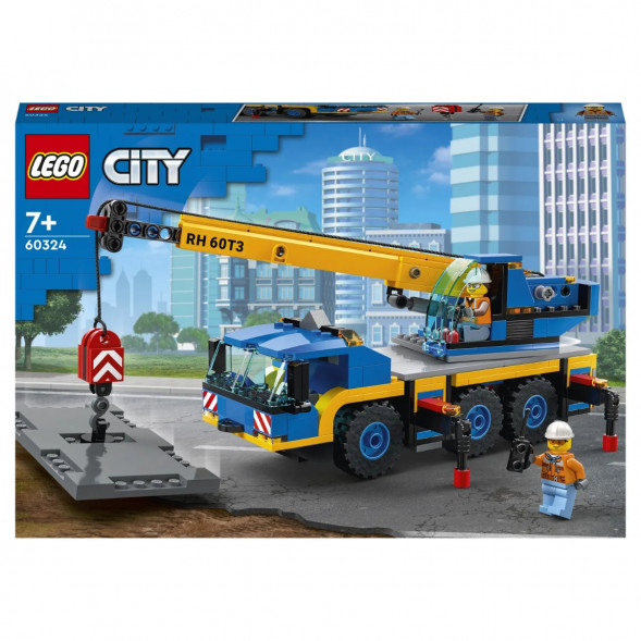 Конструктор LEGO City Great Vehicles 60324 Мобильный кран в Махачкале