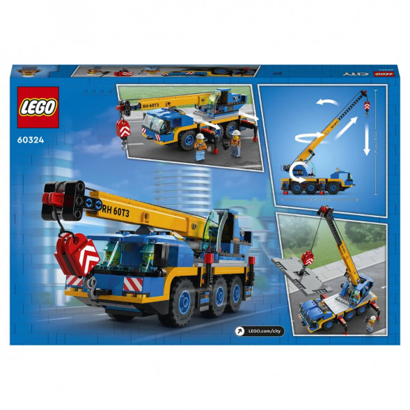 Конструктор LEGO City Great Vehicles 60324 Мобильный кран в Махачкале