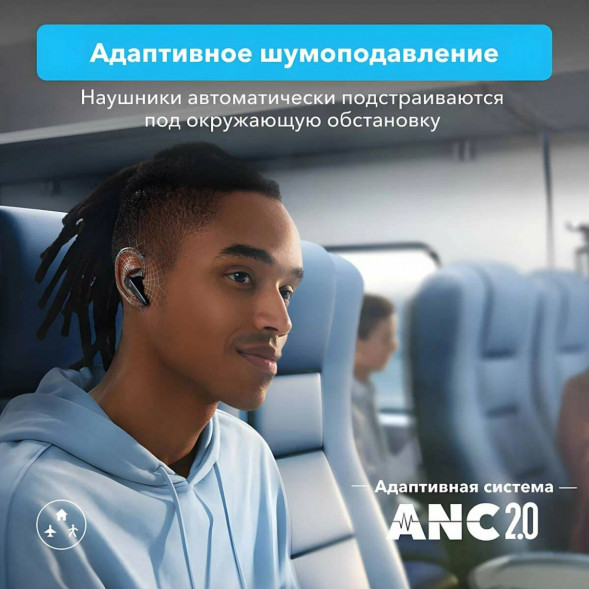 Беспроводные наушники Anker Soundcore Liberty 4 NC, White в Махачкале
