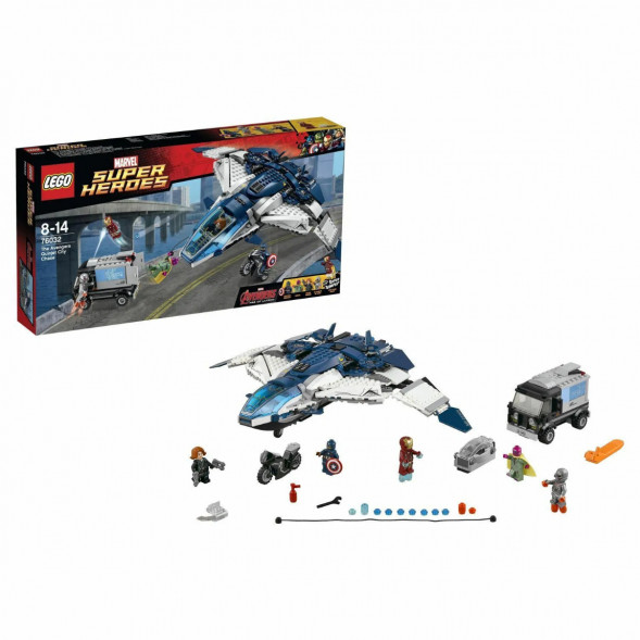 Конструктор LEGO Super Heroes 76032 Погоня на Квинджете Мстителей в Махачкале