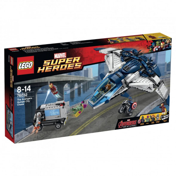 Конструктор LEGO Super Heroes 76032 Погоня на Квинджете Мстителей в Махачкале