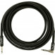 Инструментальный кабель Fender Professional Series 15 ft, 4.5 м, jack 6.3, черный в Махачкале