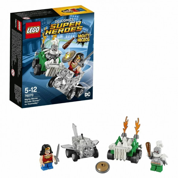 Конструктор LEGO Super Heroes 76070 Mighty Micros: Чудо-женщина против Думсдэя в Махачкале