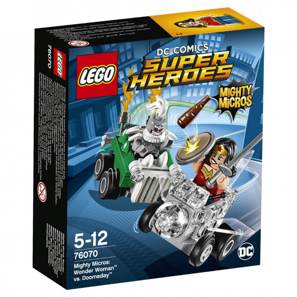 Конструктор LEGO Super Heroes 76070 Mighty Micros: Чудо-женщина против Думсдэя в Махачкале