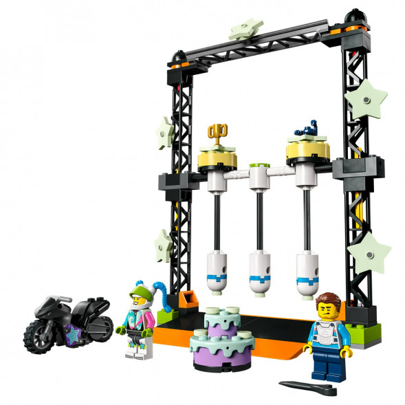 Конструктор LEGO City 60341 Трюковое испытание «Нокдаун» в Махачкале