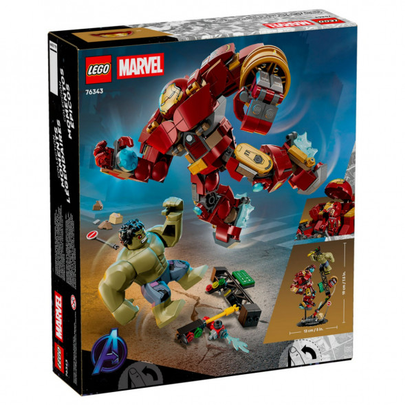 Конструктор LEGO Super Heroes 76343 Легендарная битва Халкбастера против Халка в Махачкале