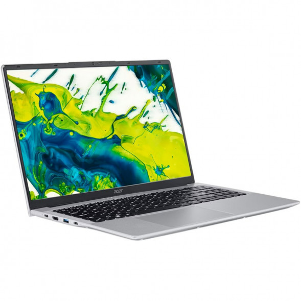 Ноутбук Acer Aspire Lite 15 AL15-54P-590V (15.6&amp;quot;, IPS, Intel Core Ultra 5, 8 ядер, 16 ГБ LPDDR5, 512 ГБ SSD, Intel Graphics), серебристый в Махачкале