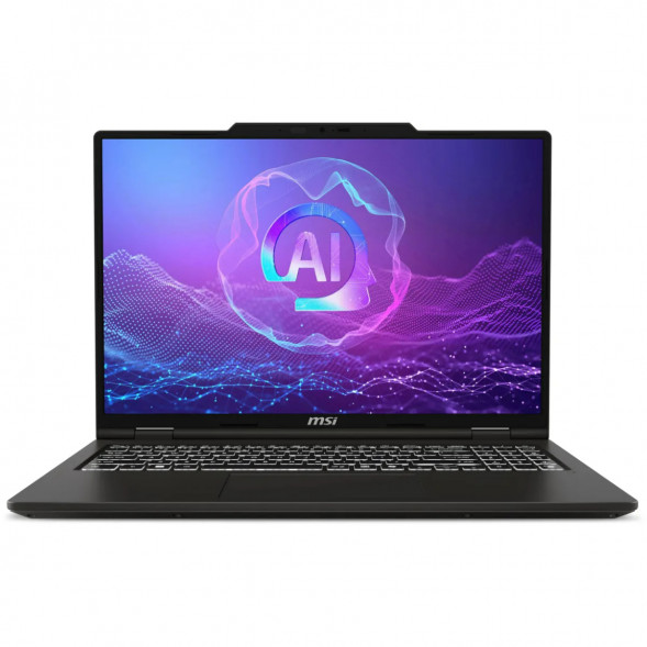 Ноутбук MSI VenturePro 16 AI A2HVEG-033XRU (16&amp;quot;, OLED, Intel Core Ultra 7 255H 2ГГц, 16 ядер, 16ГБ DDR5, 1ТБ SSD, NVIDIA GeForce RTX 4050 - 6 ГБ, FreeDOS), серый в Махачкале