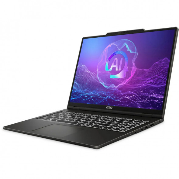 Ноутбук MSI VenturePro 16 AI A2HVEG-033XRU (16&amp;quot;, OLED, Intel Core Ultra 7 255H 2ГГц, 16 ядер, 16ГБ DDR5, 1ТБ SSD, NVIDIA GeForce RTX 4050 - 6 ГБ, FreeDOS), серый в Махачкале