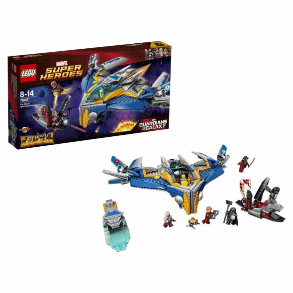 Конструктор LEGO Super Heroes 76021 Спасение космического корабля «Милано» в Махачкале