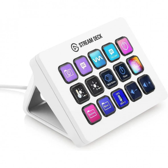 Контроллер Elgato Stream Deck MK.2, белый в Махачкале