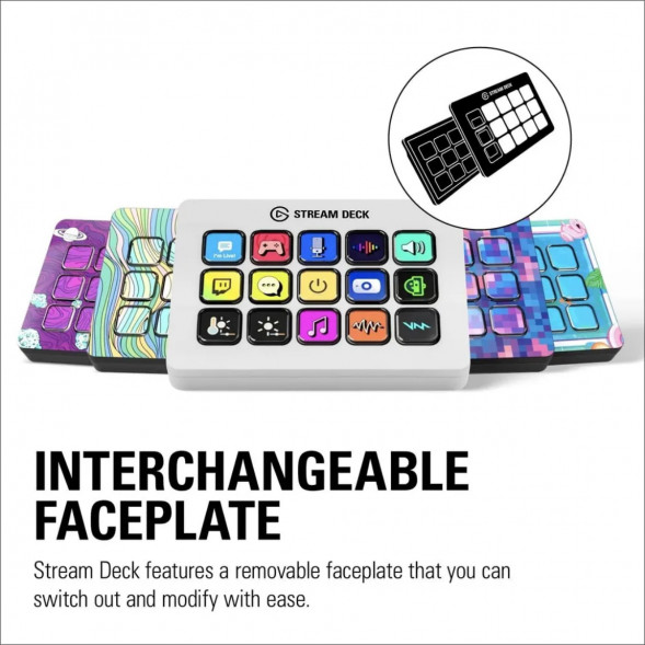 Контроллер Elgato Stream Deck MK.2, белый в Махачкале
