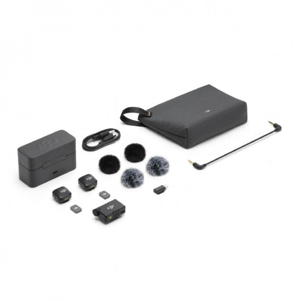 Микрофон DJI Mic Mini (2 TX + 1 RX + зарядный кейс) в Махачкале