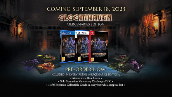 Игра Gloomhaven. Mercenaries Edition [PS4, английская версия] в Махачкале
