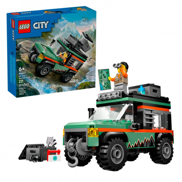 Конструктор LEGO City 60447 Внедорожный горный грузовик в Махачкале