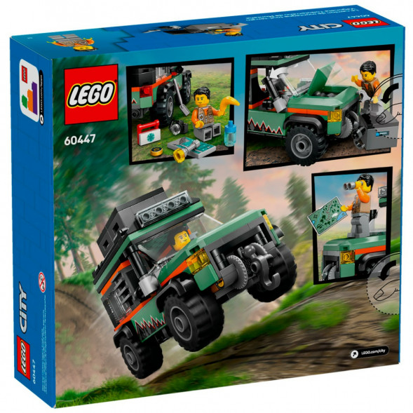 Конструктор LEGO City 60447 Внедорожный горный грузовик в Махачкале