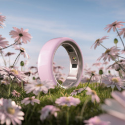 Умное кольцо Oura Ring 4 Ceramic (размер 13), Розовый/Petal
