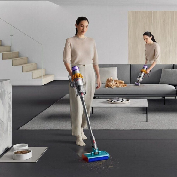 Пылесос Dyson V15s Detect Submarine, Yellow/Nickel в Махачкале
