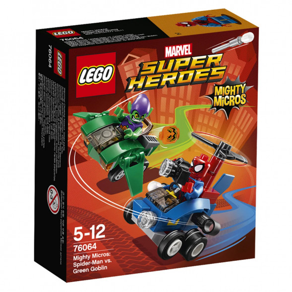 Конструктор LEGO Super Heroes 76064 Человек‑паук против Зелёного Гоблина в Махачкале