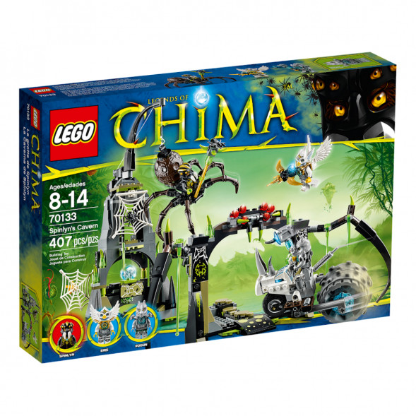 Конструктор LEGO Legends Of Chima 70133 Пещера Спинлина в Махачкале