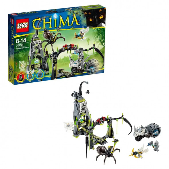 Конструктор LEGO Legends Of Chima 70133 Пещера Спинлина в Махачкале