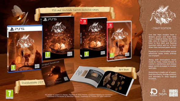 Игра Papetura. Craft Edition [Nintendo Switch, русские субтитры] в Махачкале