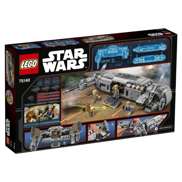Конструктор LEGO Star Wars 75140 Военный транспорт Сопротивления в Махачкале